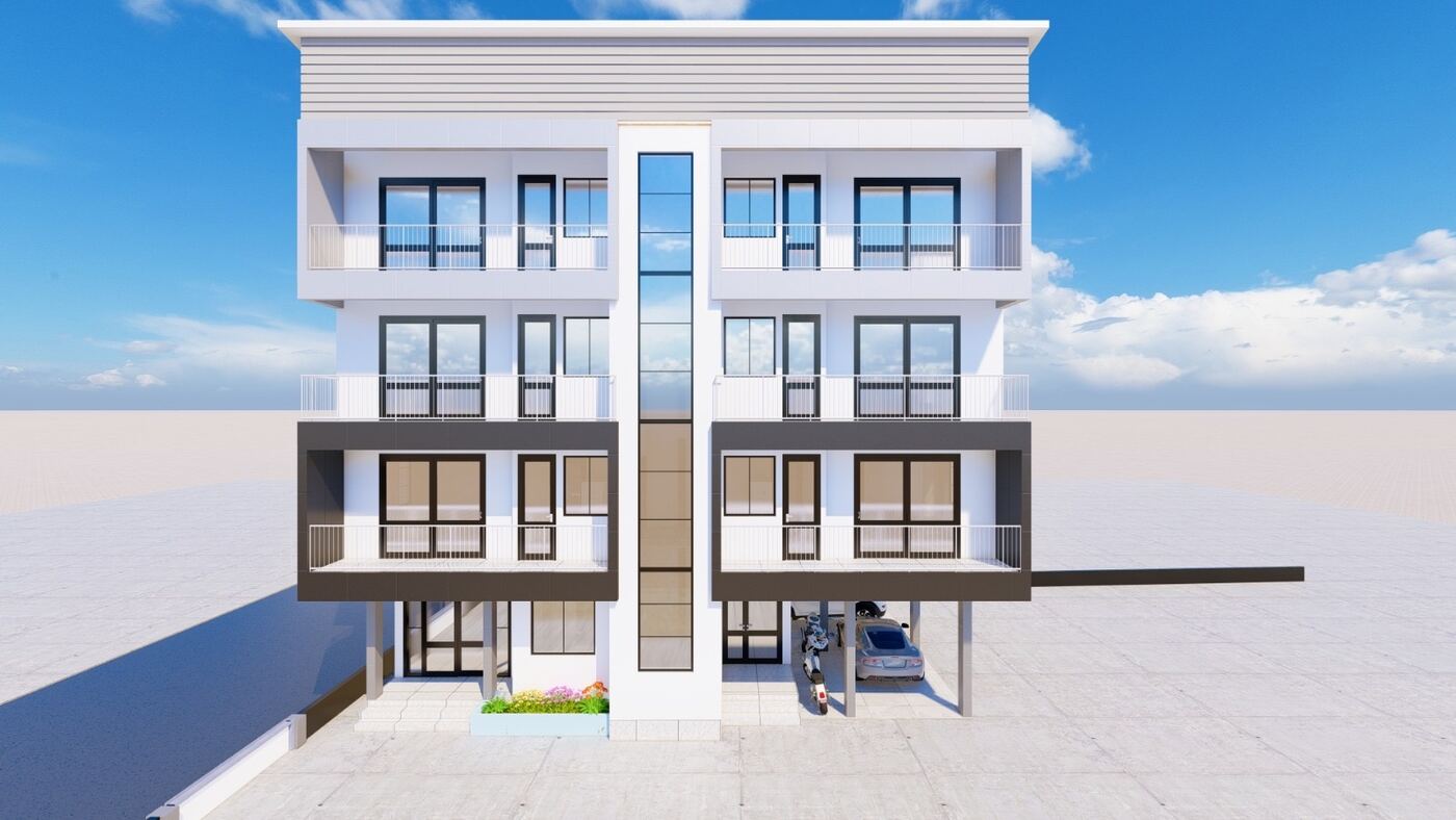 Immeuble résidentiel moderne